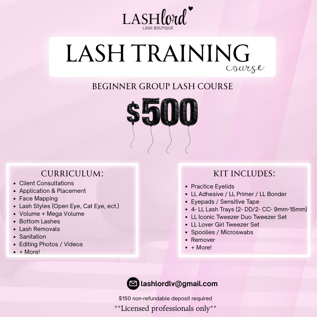 Beginner Lash Training Course